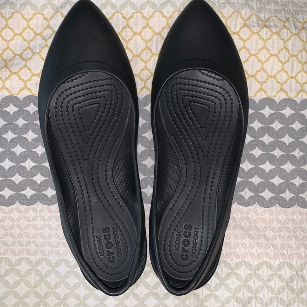 Sling back Croc Flats
